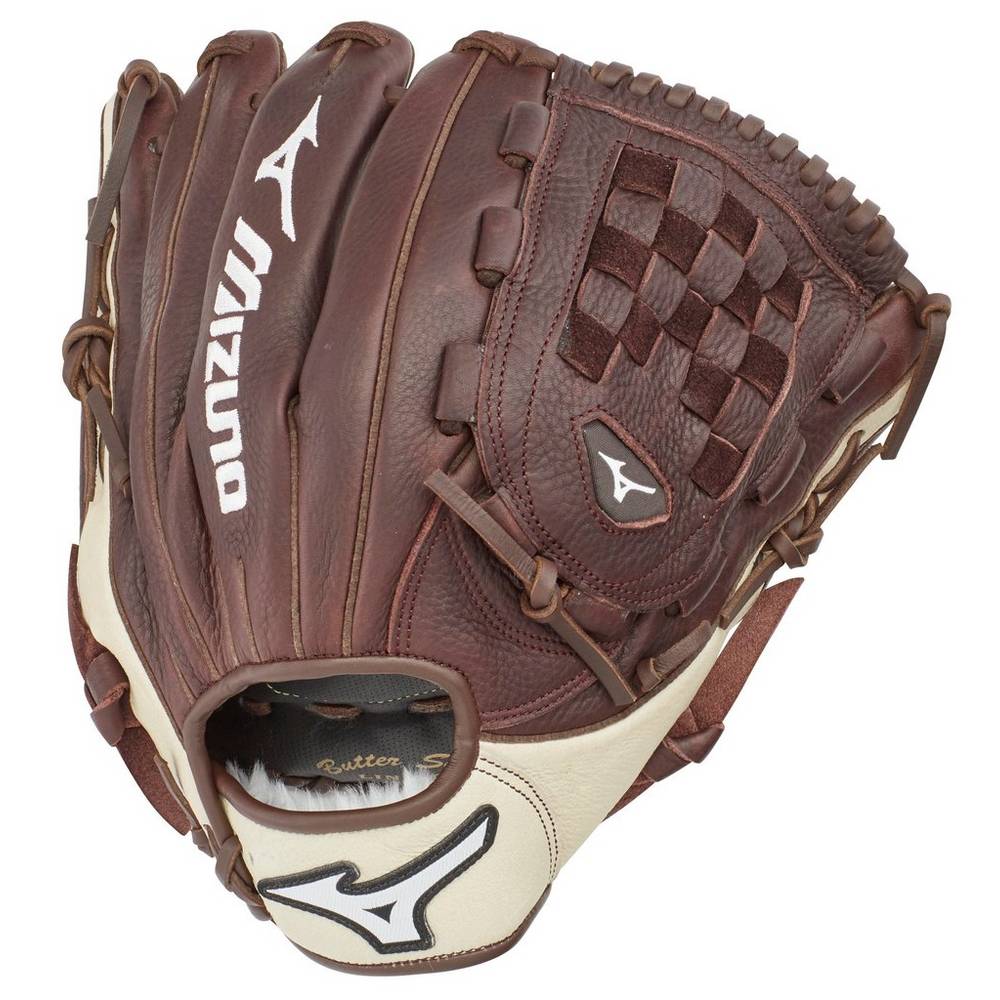 Mizuno Franchise Series Pitcher/Outfield 12" Férfi Kesztyű Kávé/Titán EZR845021